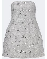 Jonathan Simkhai - Kit Sequined Tweed Bustier Dress - Lyst