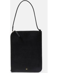 Totême - Slim Small Leather Tote Bag - Lyst