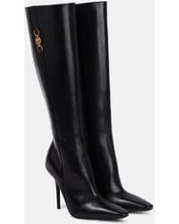 Versace - Medusa '95 Leather Knee-high Boots - Lyst