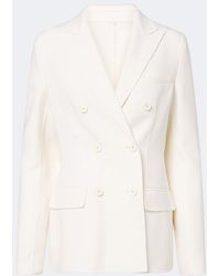 Fendi - Double-Breasted Virgin Wool Blazer - Lyst