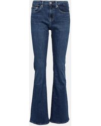 AG Jeans - Sophie Mid-Rise Bootcut Jeans - Lyst