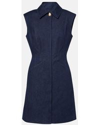 Veronica Beard - Serina Cotton-Blend Minidress - Lyst
