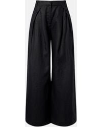 Faithfull the Brand - Sofia Pleated Linen Wide-Leg Pants - Lyst
