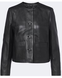 Nili Lotan - Ophelie Leather Jacket - Lyst
