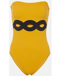 Karla Colletto - Octavia Cutout Swimsuit - Lyst