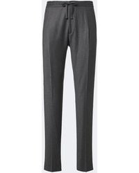 Lardini - Wool And Cashmere Slim Pants - Lyst
