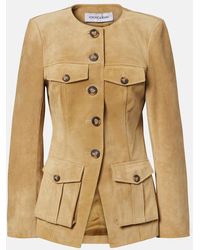 Veronica Beard - Orrin Suede Jacket - Lyst