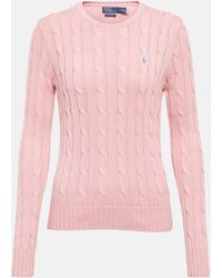 Polo Ralph Lauren Pullover aus Baumwolle - Pink