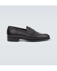 George Cleverley - Bradley Ii Leather Penny Loafers - Lyst