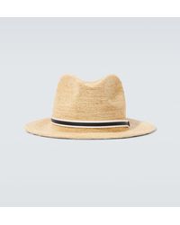 Borsalino - Argentina Crochet Raffia Panama Hat - Lyst