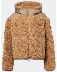 Moncler - Alpestre Teddy Down Jacket - Lyst