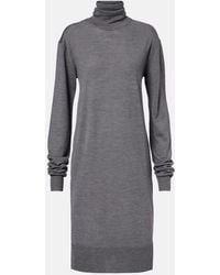 TOTEME - Wool And Silk Sweater Dress - Lyst