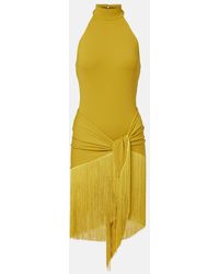 ‎Taller Marmo - Set De Banador Y Pareo Artemis Con Flecos - Lyst