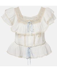 RIXO London - Blusa Melisa - Lyst