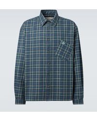 ERL - Camisa De Algodon A Cuadros - Lyst