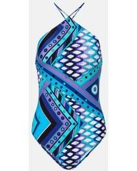 PUCCI - Vivara Open-Back Swimsuit - Lyst