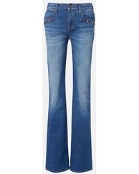 Gucci - Horsebit Flared Jeans - Lyst