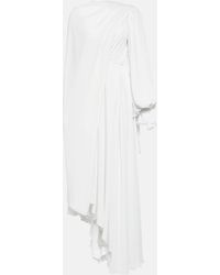 Balenciaga - All In Draped Maxi Dress - Lyst