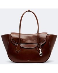 Polo Ralph Lauren - Polo Blaze Large Leather Tote Bag - Lyst