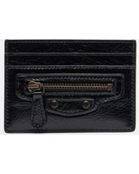 Balenciaga - Le City Leather Card Holder - Lyst