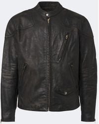 RRL - Watts Leather Jacket - Lyst