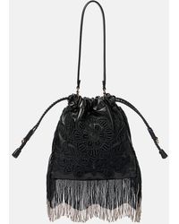 Etro - Bucket-Bag Kalispera Small Aus Leder - Lyst