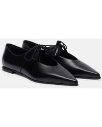 Max Mara - Ballerine Laceup - Lyst