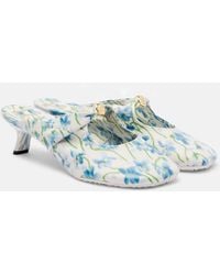 Loewe - Mules Pebble Soft 45 Aus Leder - Lyst