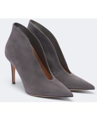 Gianvito Rossi - Vania Suede Pumps - Lyst