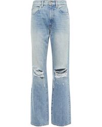 Womens Clothing Jeans Wide-leg jeans SLVRLAKE Denim Denim Indiana High Rise Jeans 504 in Blue 