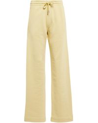 Pantalones de chándal y joggers Amarillo de mujer | Lyst