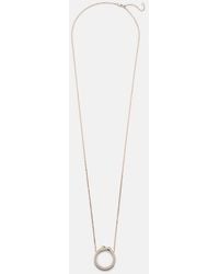Repossi - Antifer 18Kt Rose Pendant Necklace With Diamonds - Lyst