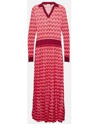 RIXO London - Annie Striped Maxi Dress - Lyst