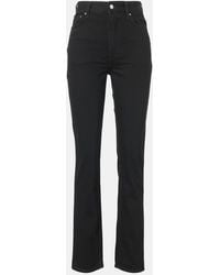 TOTEME - High-Rise Slim Jeans - Lyst