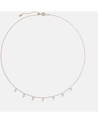 PERSÉE - Danae 18Kt Necklace With Diamonds - Lyst