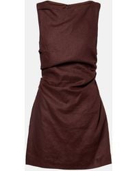 Faithfull the Brand - Aloisa Linen Minidress - Lyst