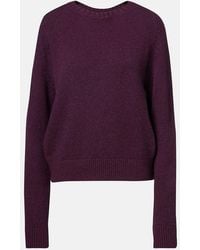KHAITE - Pullover Nera - Lyst