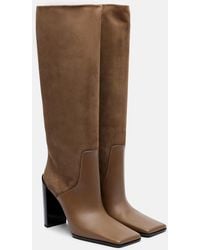 Alaïa - 55 Leather Knee-High Boots - Lyst