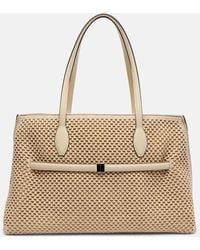 TOTEME - Tote Bag Lounge Mit Leder - Lyst