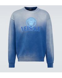 Versace - Sweatshirt Medusa aus Baumwoll-Jersey - Lyst