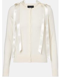 Simone Rocha - Wool And Silk Cardigan - Lyst