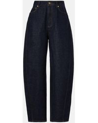 Givenchy - Cocoon High-Rise Wide-Leg Jeans - Lyst