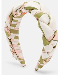 La DoubleJ - Rapunzel Braided Twill Headband - Lyst