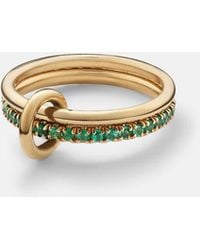 Spinelli Kilcollin - Marigold 18Kt Ring With Emeralds - Lyst