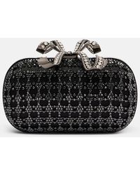 Self-Portrait - Clutch Small Con Perline - Lyst