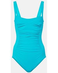 Karla Colletto - Ruched Swimsuit - Lyst