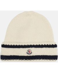 Moncler - Muetze Aus Einem Wollgemisch - Lyst