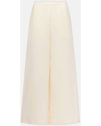 Eres - Pantalones Anchos Select De Lino - Lyst