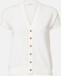 Max Mara - Cardigan En Crepe - Lyst