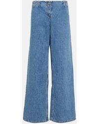 Magda Butrym - Low-Rise Wide-Leg Jeans - Lyst